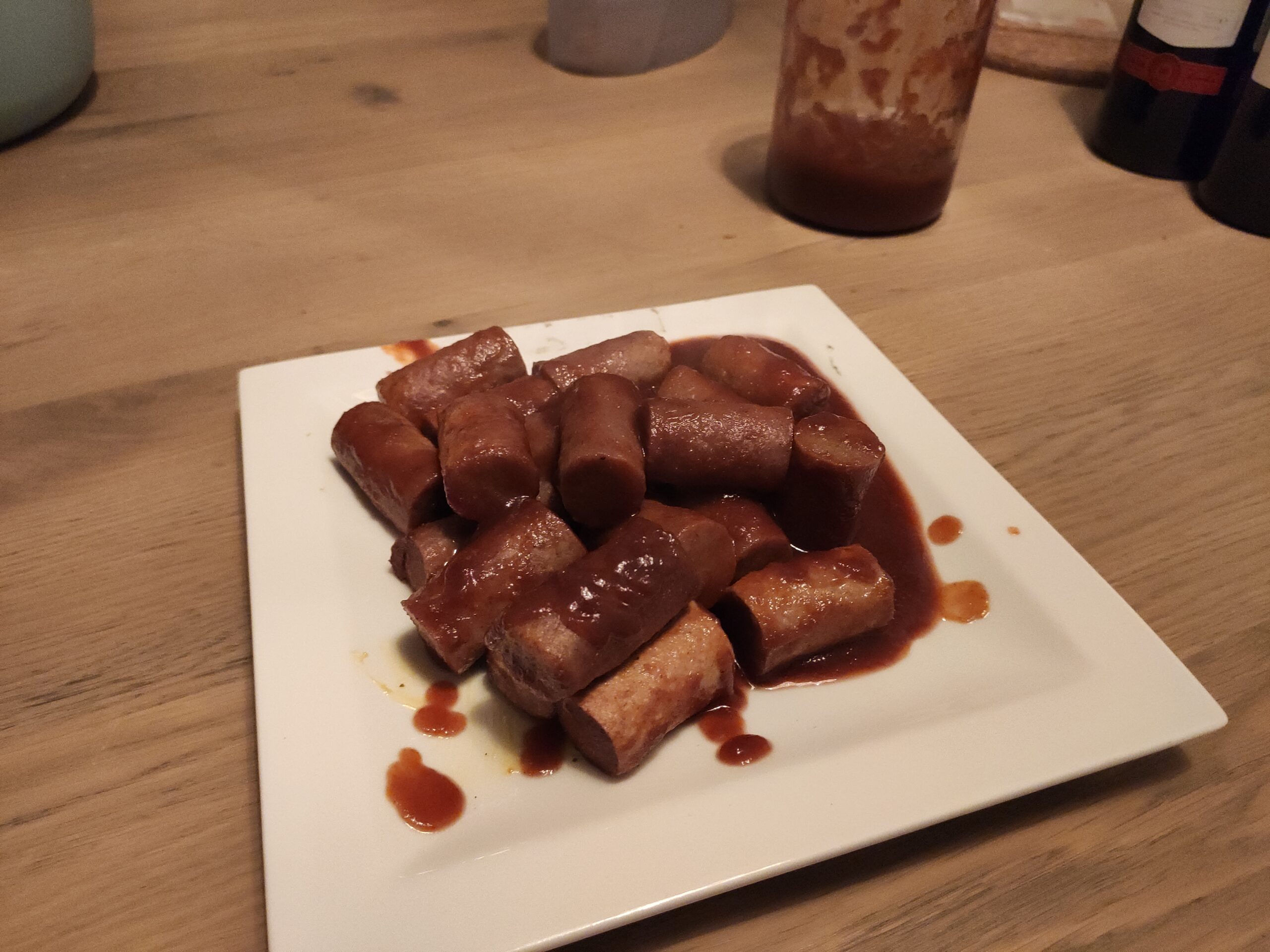 Frikandel burned ends